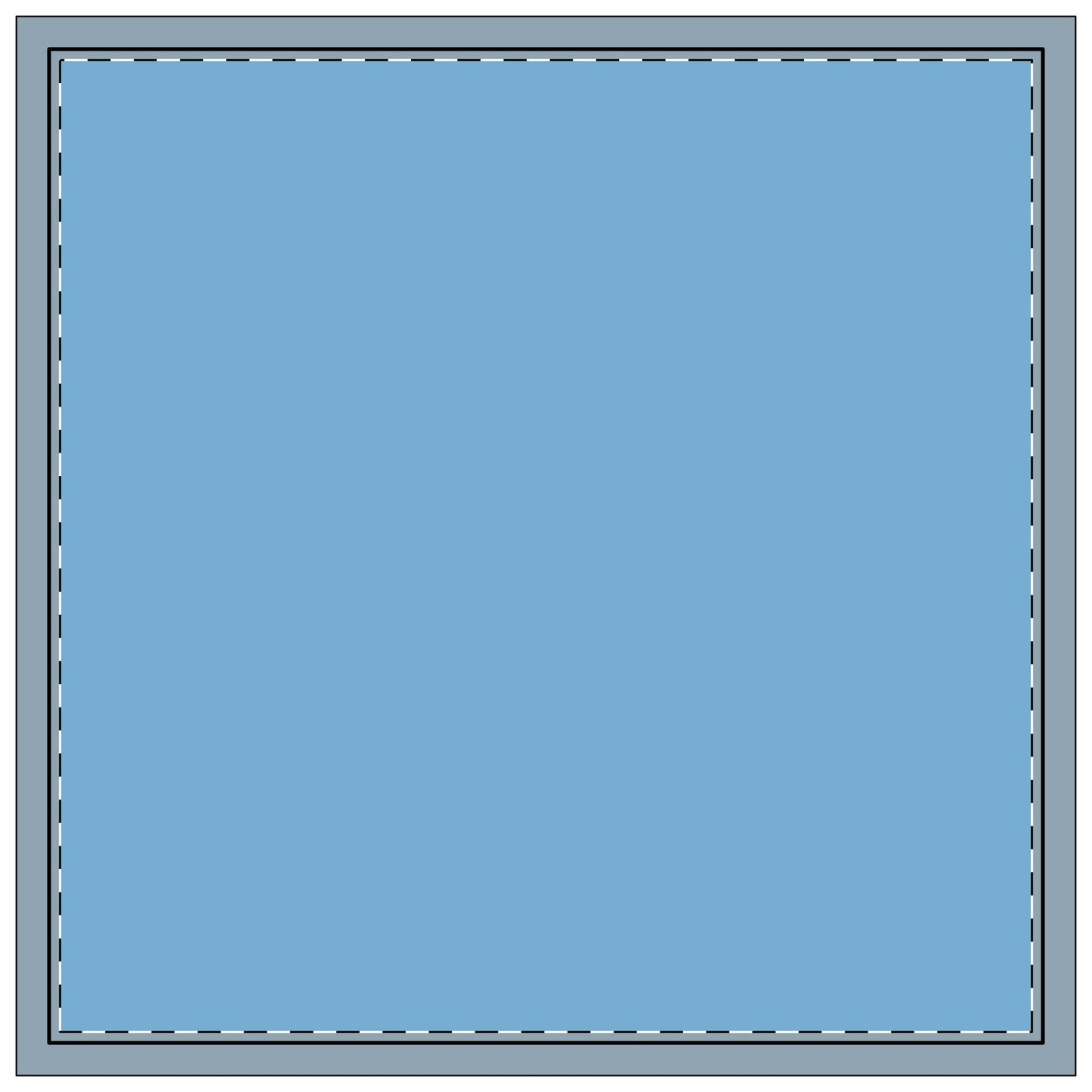 Napkins | Light Blue & White | Light