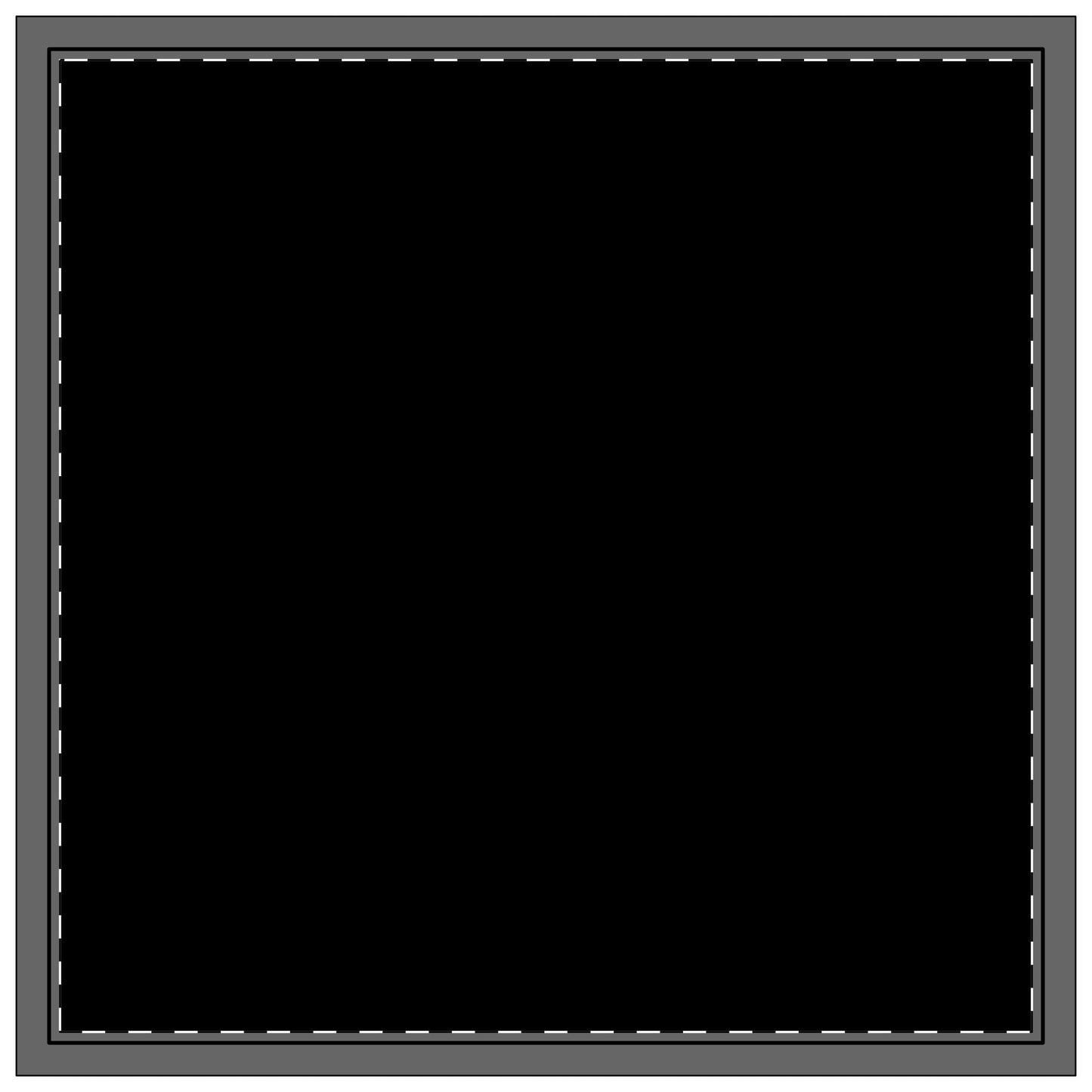 Napkin 4-set | Red & Black | Dark (Black)