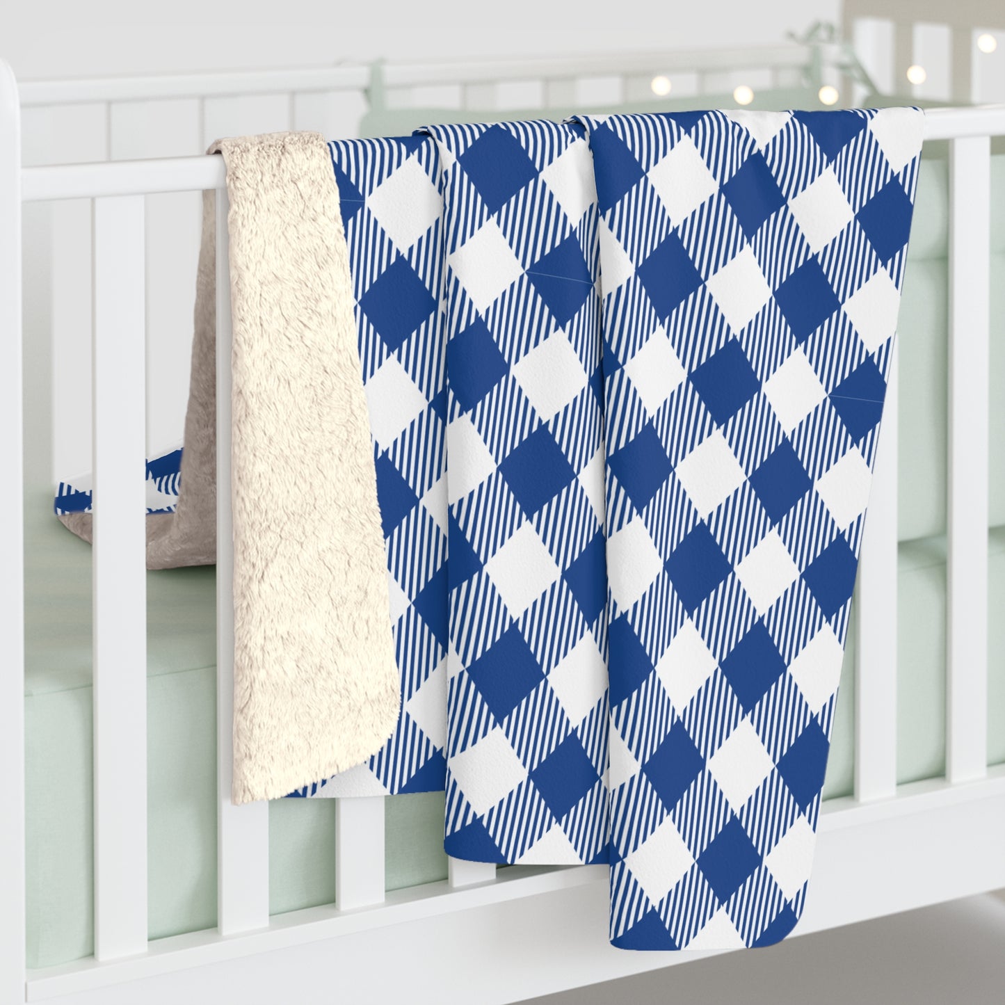 Sherpa Blanket | Lexington, Kentucky | Gingham