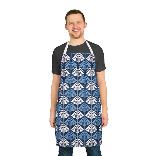 Apron | Light Blue & White | Deco