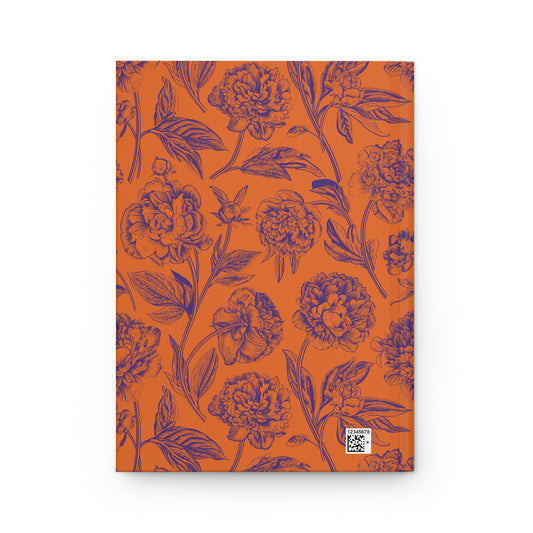Hardcover Journal | Clemson, South Carolina | Peony