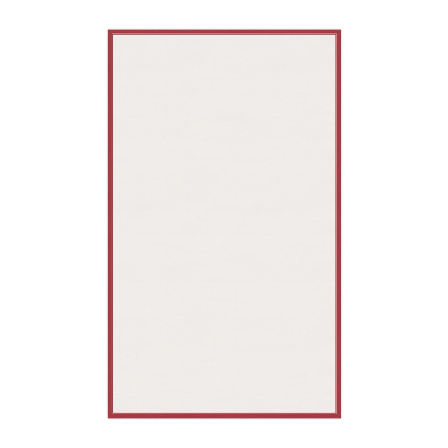 Tea Towels | Red & Gray | Dark