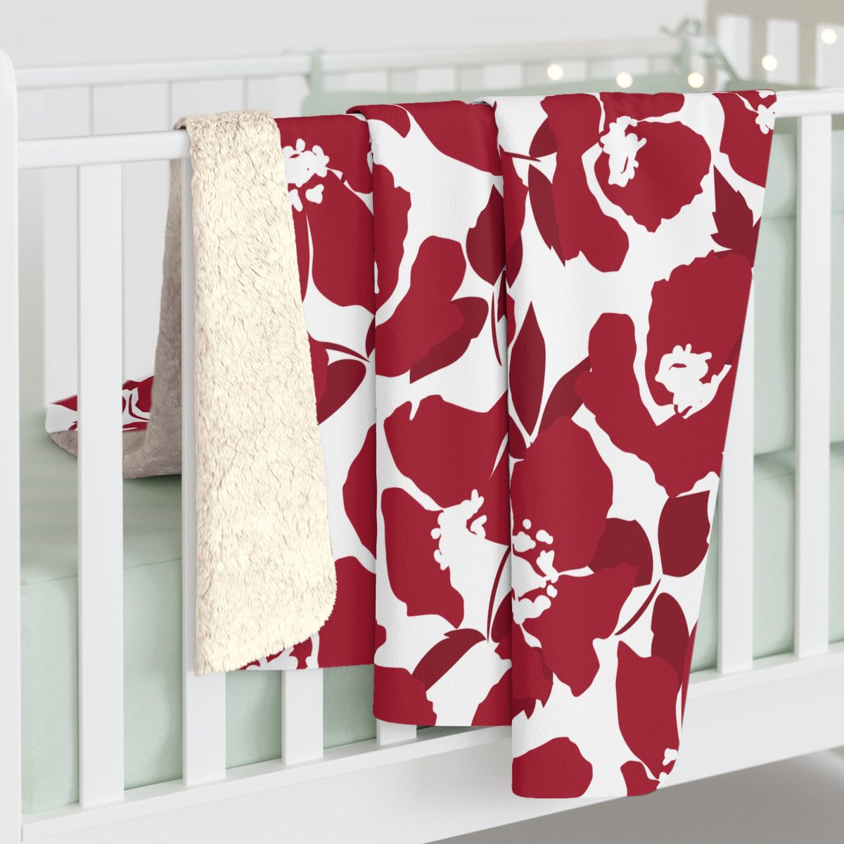 Sherpa Blanket | Bloomington, Indiana | Poppy