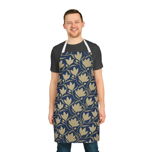 Apron | Gold & Blue | Magnolia