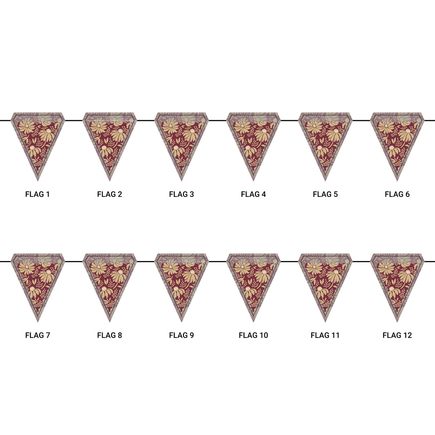 Flag Garland | Tallahassee, Florida | Bellis