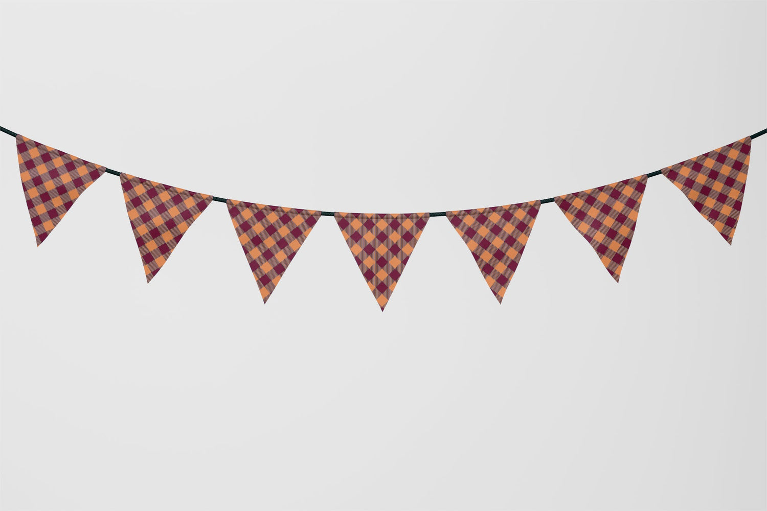 Blacksburg | Flag Garland (See All Patterns)