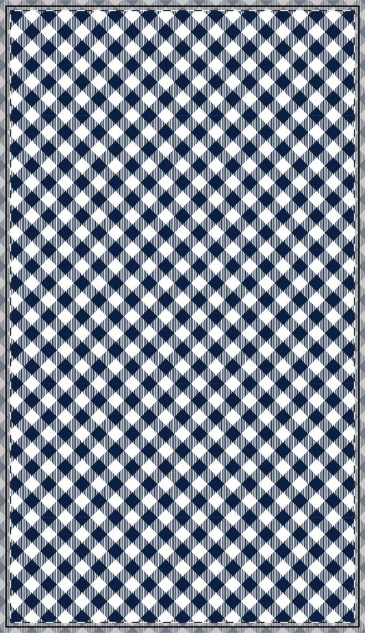 Tablecloth | Navy & White | Gingham