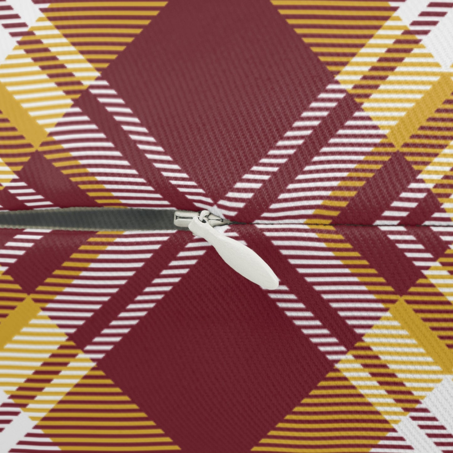 Pillow | Red & Yellow | Tartan