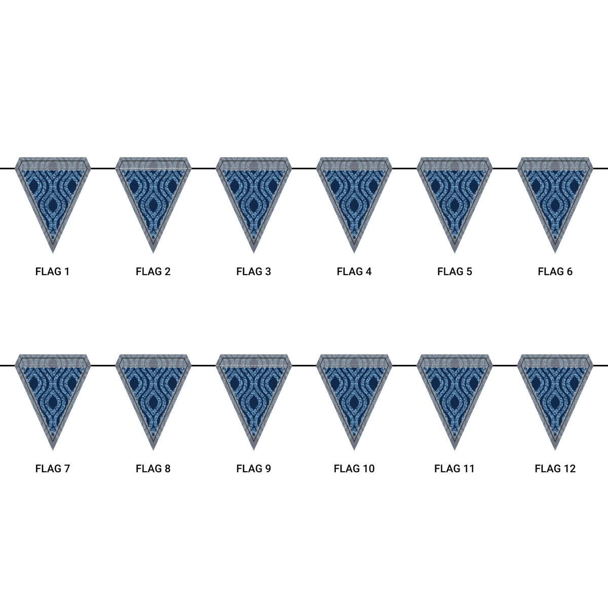 Flag Garland | Chapel Hill, North Carolina | Ogee