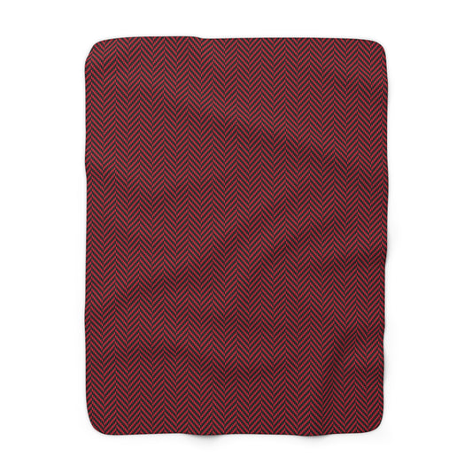 Sherpa Blanket | Raleigh, North Carolina | Herringbone