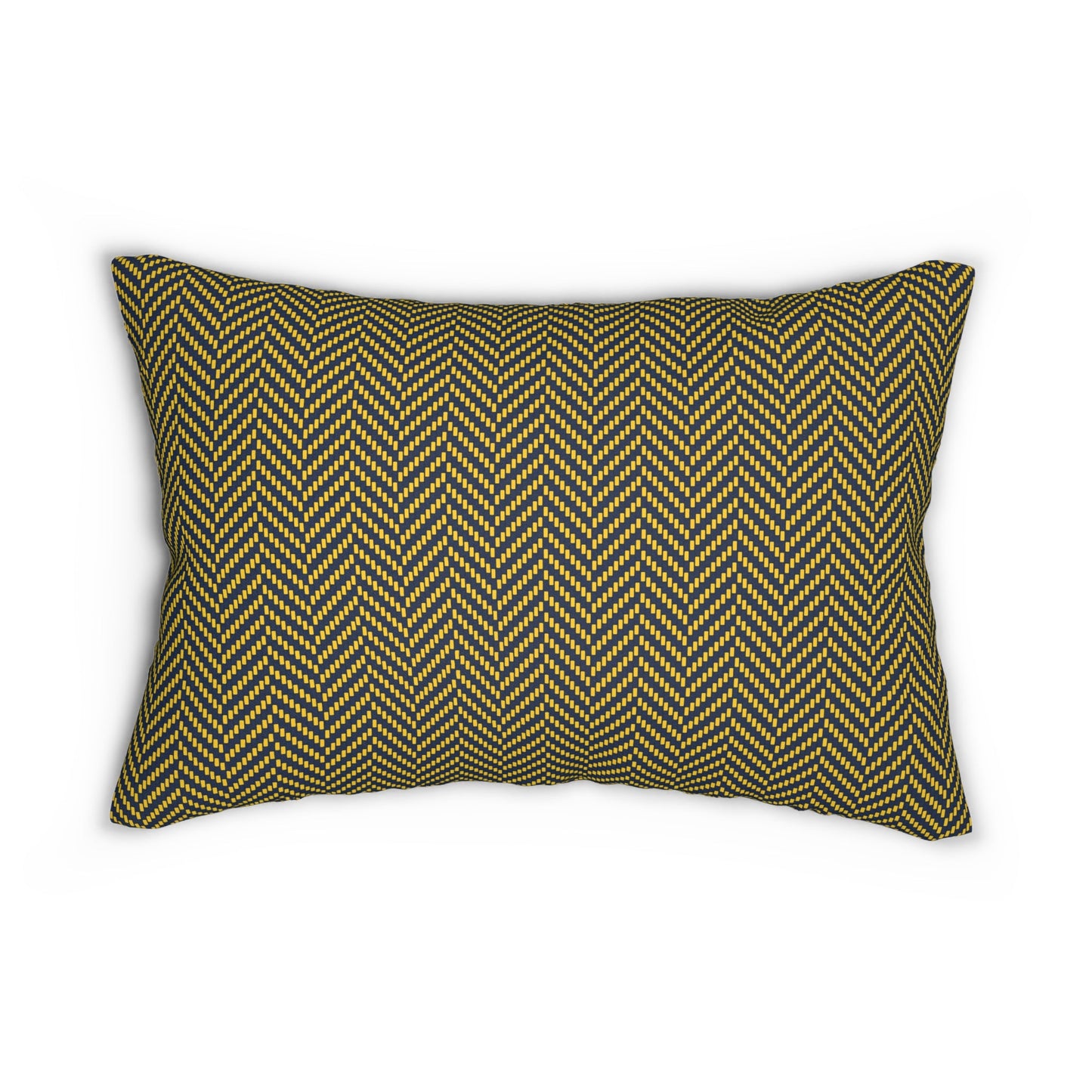 Pillow | Yellow & Blue | Herringbone