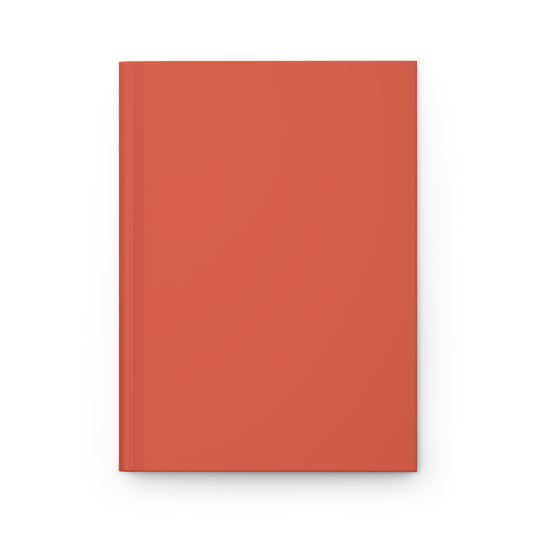 Hardcover Journal | Charlottesville, Virginia | Orange (Light)