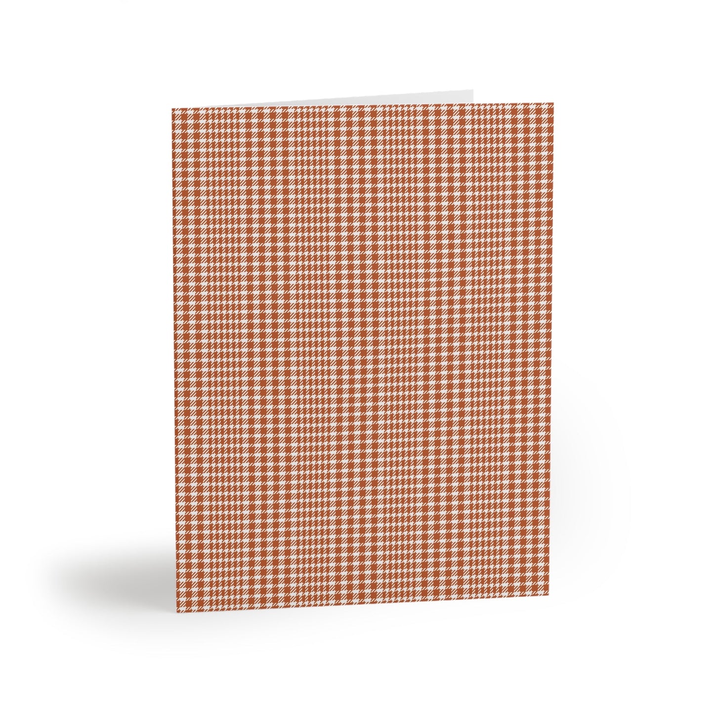 Notecards | Dark Orange & White | Tweed