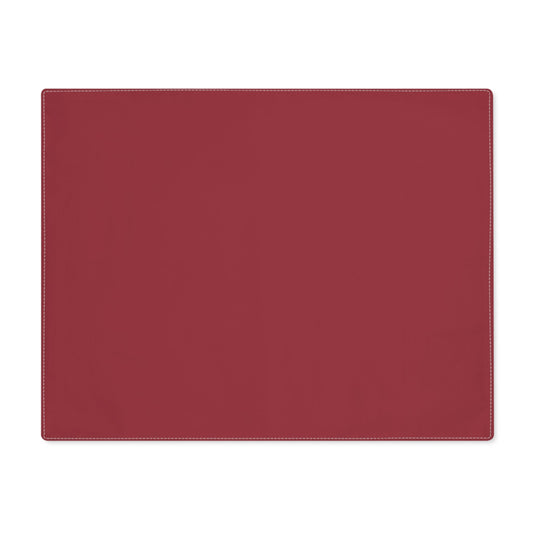 Placemat | Maroon & White | Red