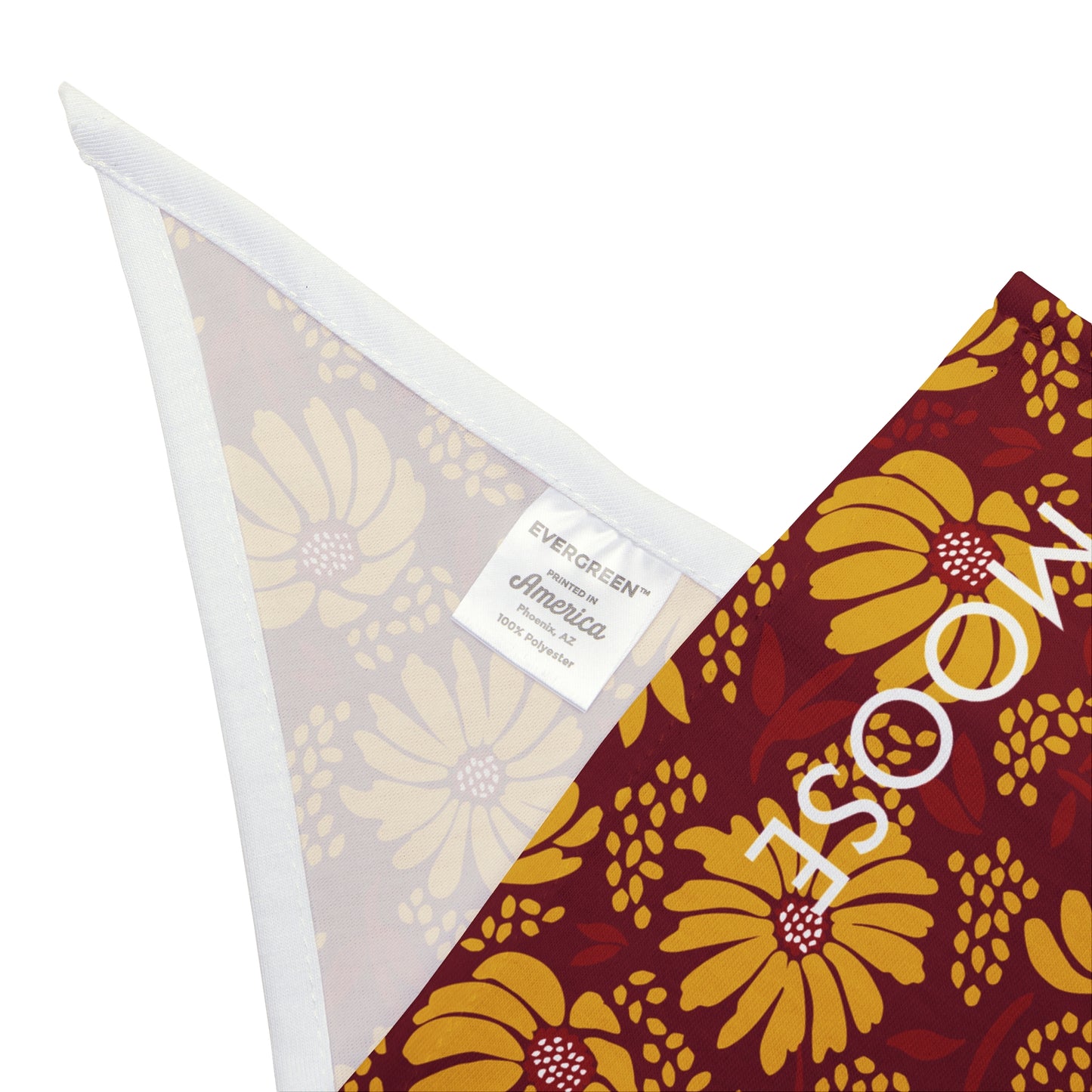Pet Bandana- Personalized | Red & Yellow | Bellis