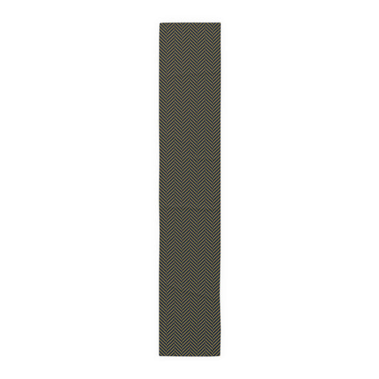 Table Runner | Notre Dame, Indiana | Herringbone