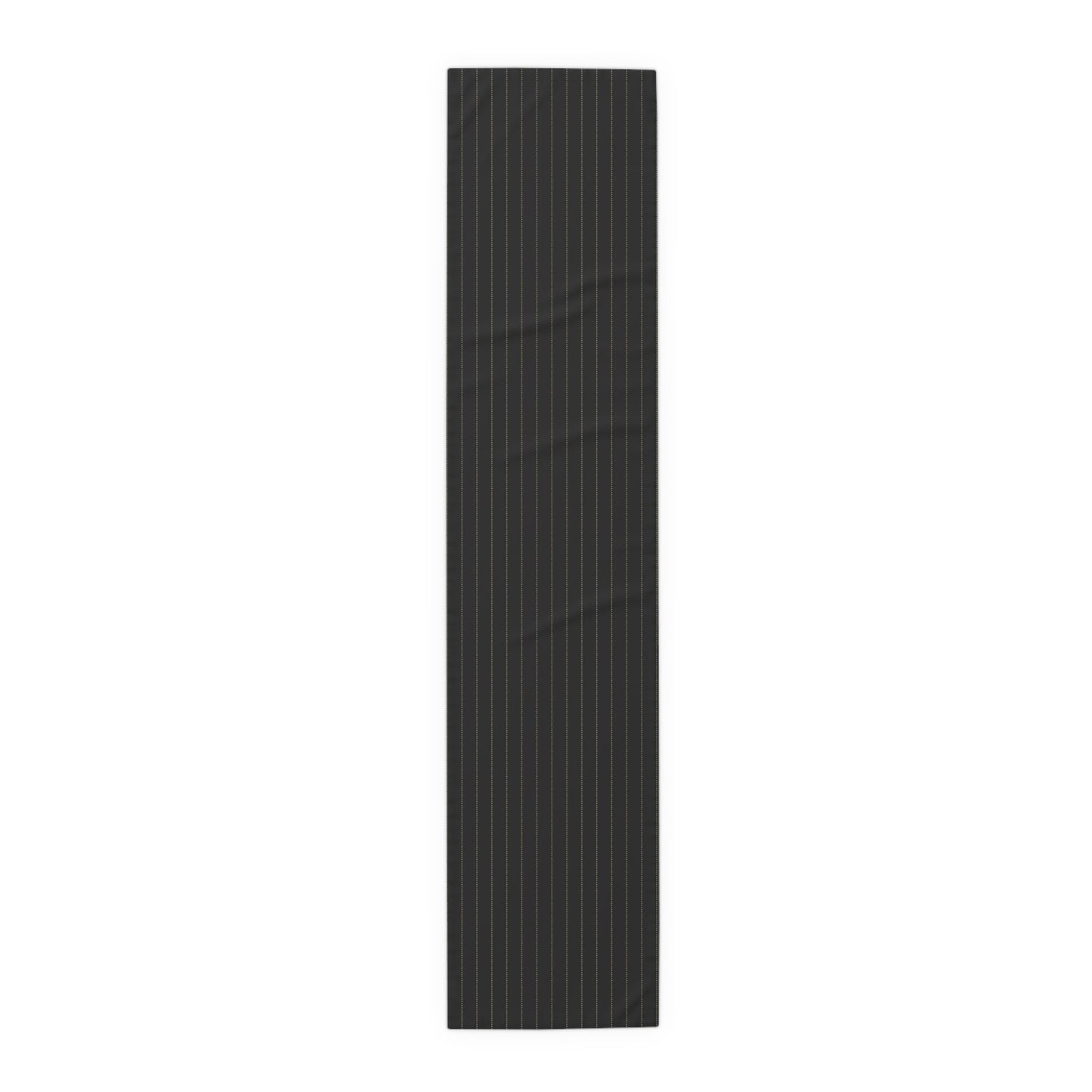 Table Runner | Black & Gold | Pinstripe