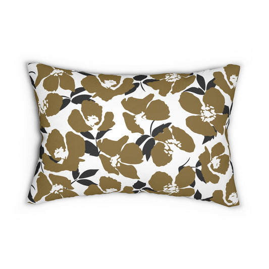 Pillow | Black & Gold | Poppy