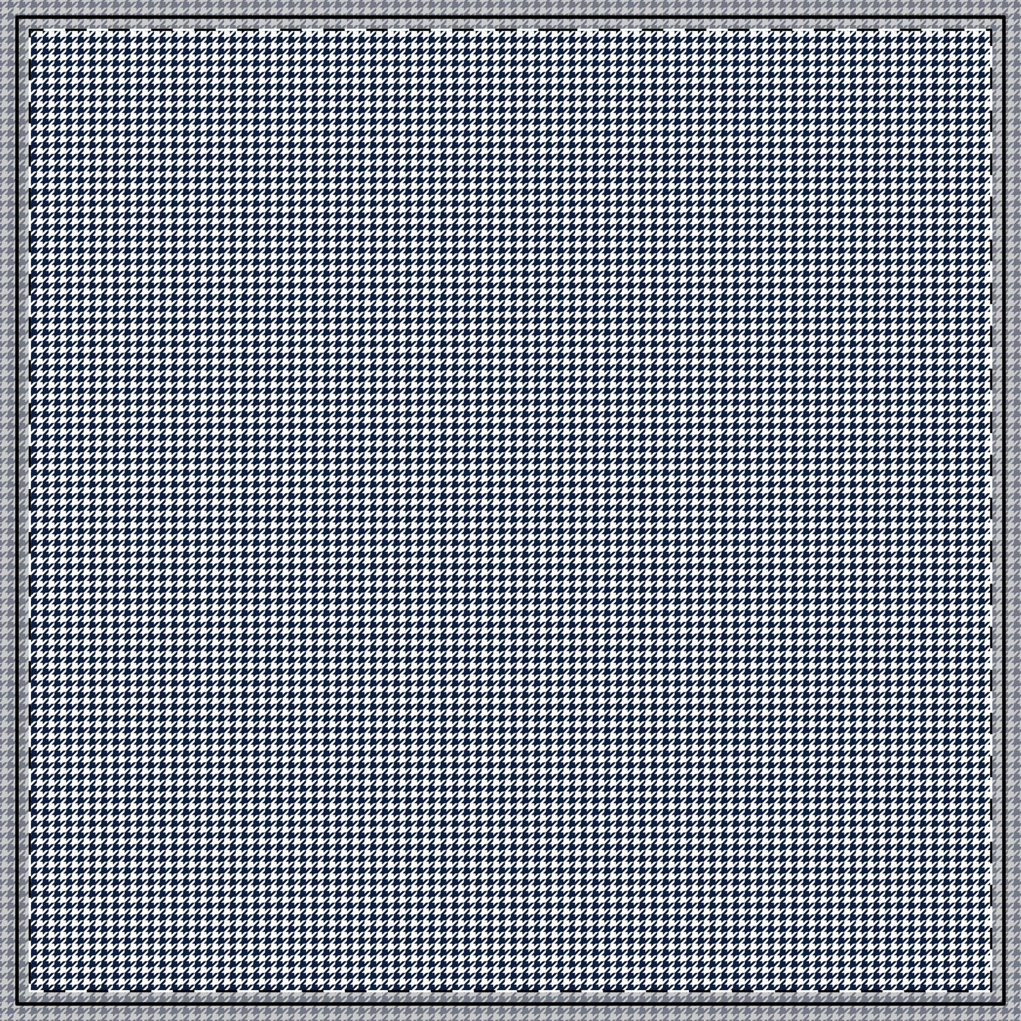Tablecloth | Navy & White | Houndstooth