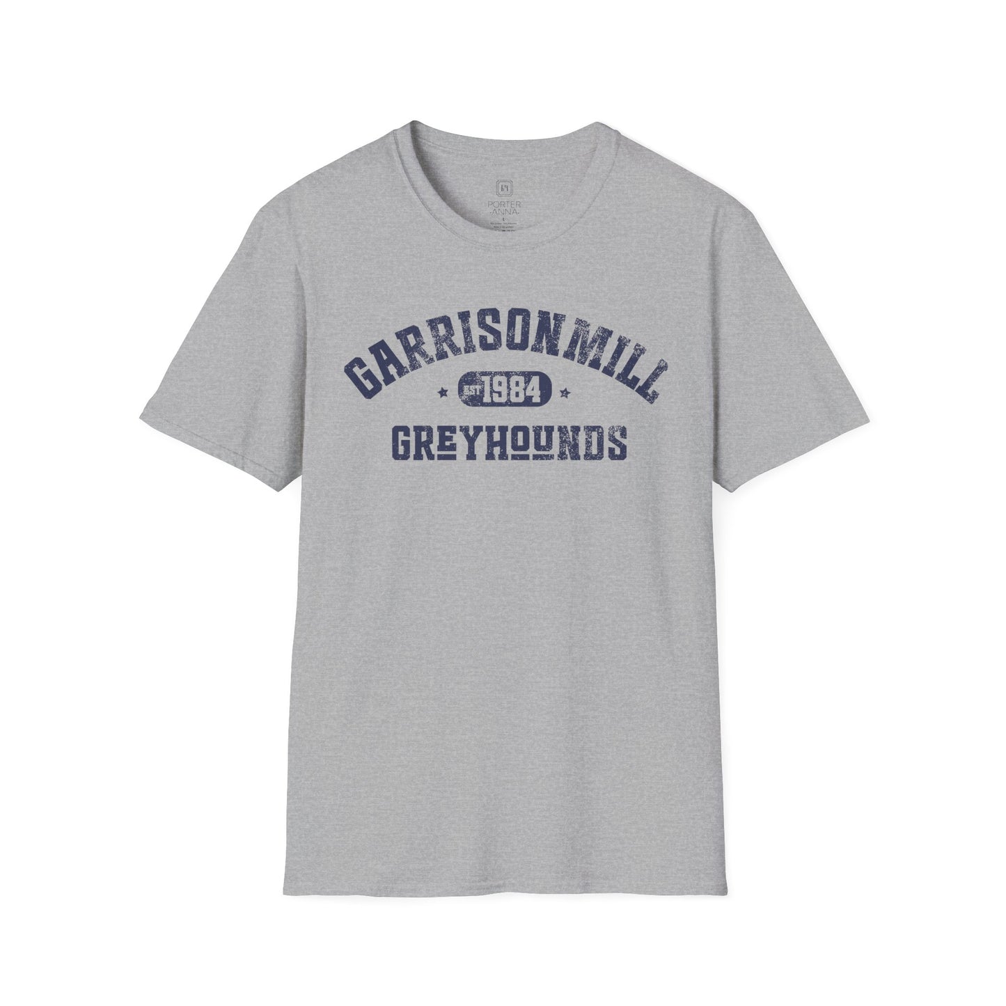 Adult Tee | Greyhounds | Vintage Blue