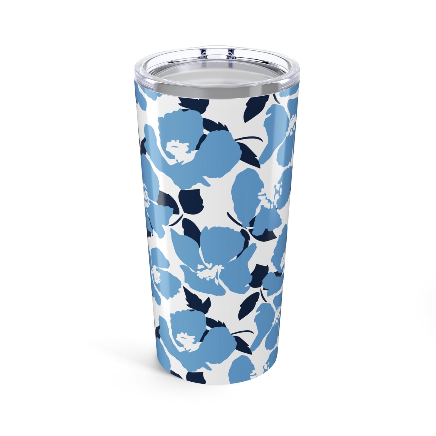 Tumbler | Light Blue & White | Poppy