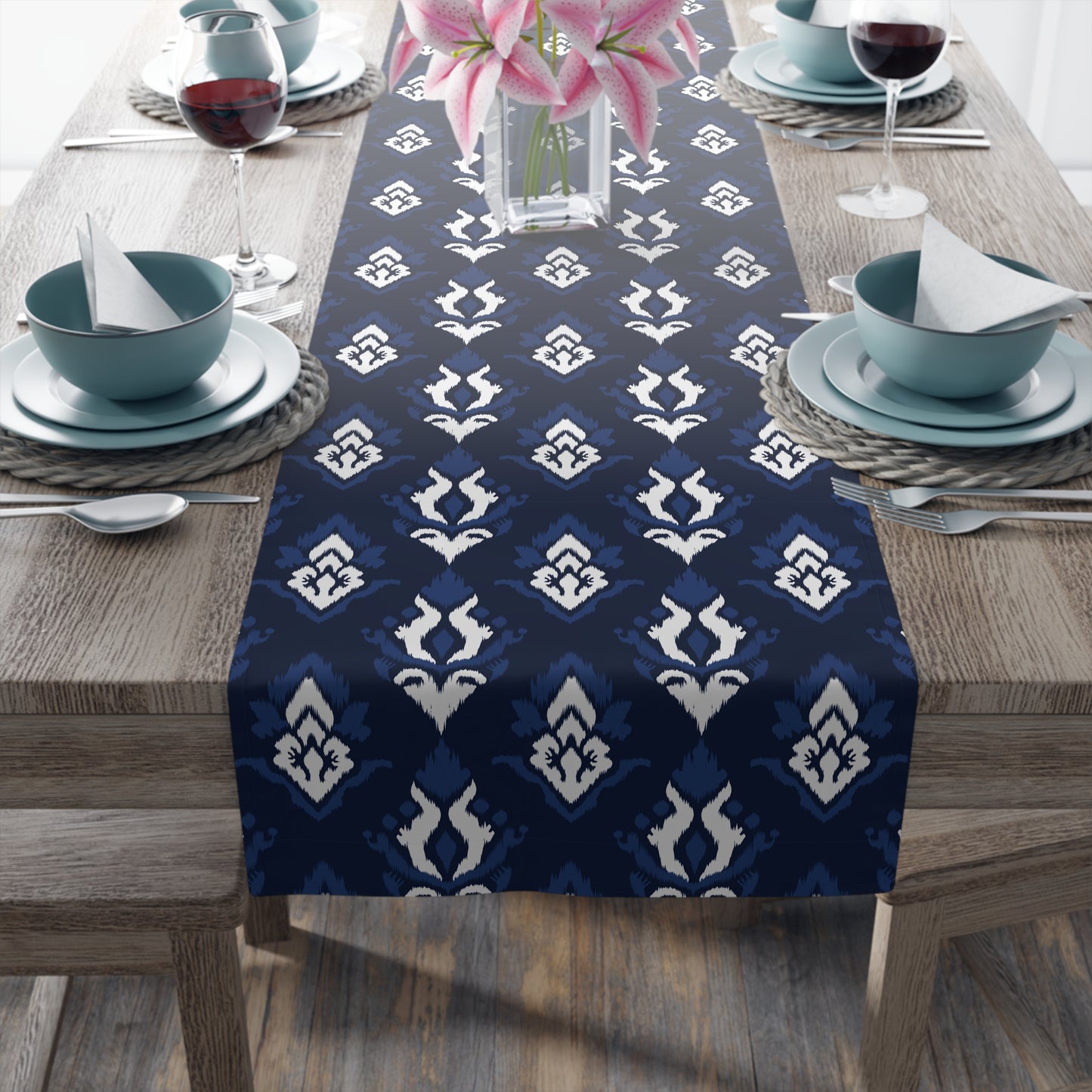 Table Runner | State College, Pennsylvania | Ikat
