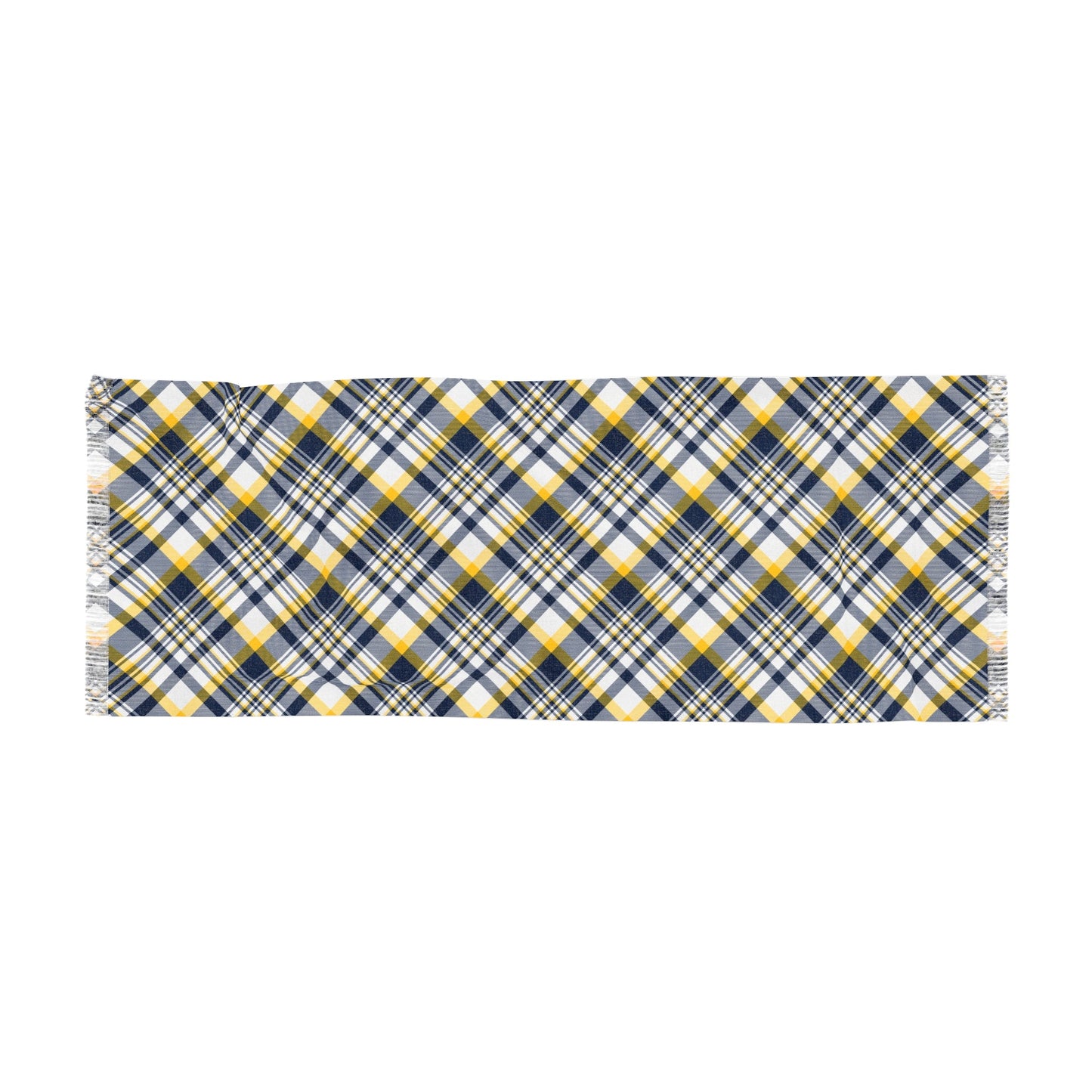 Scarf | Yellow & Blue | Tartan
