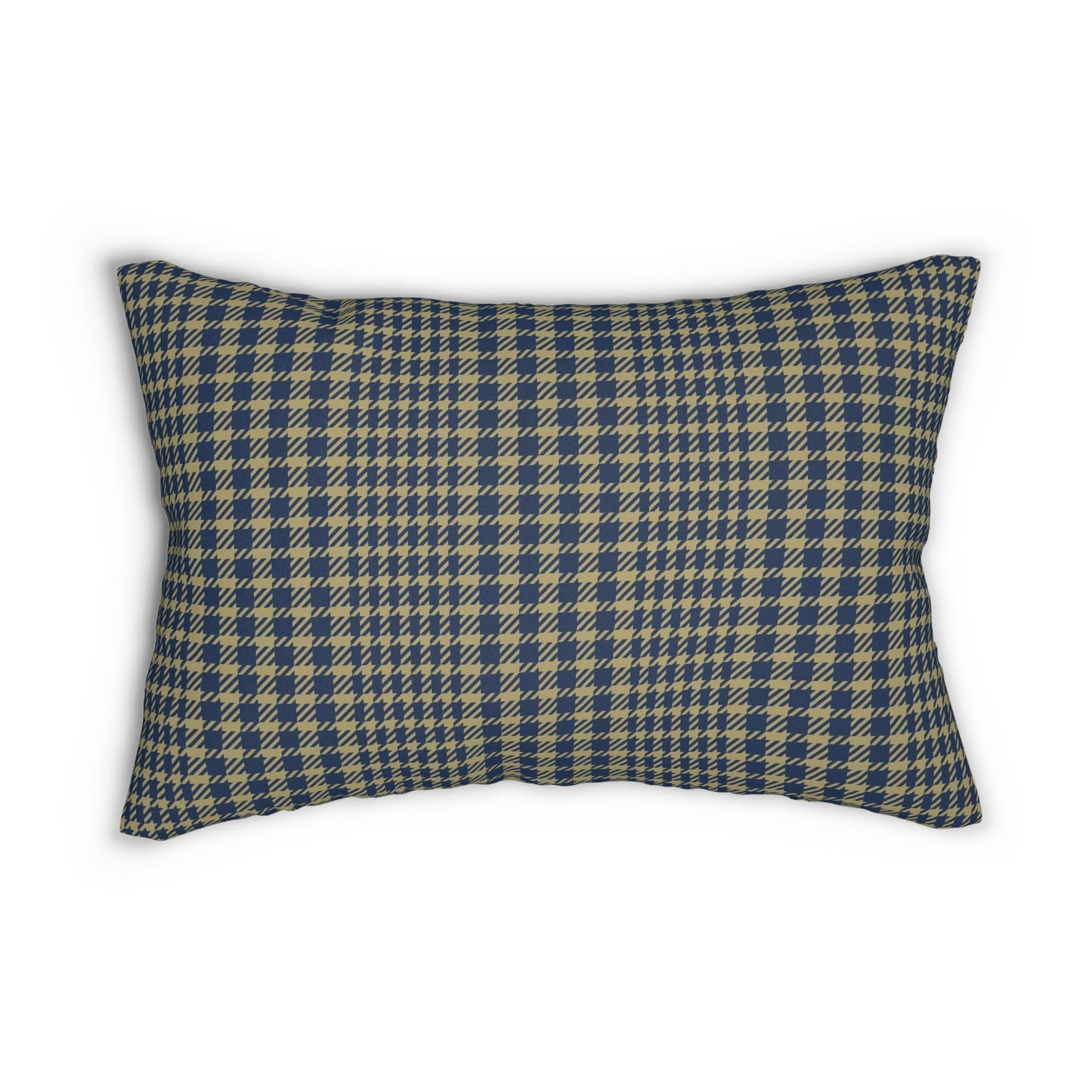 Pillow | Blue & Gold | Tweed