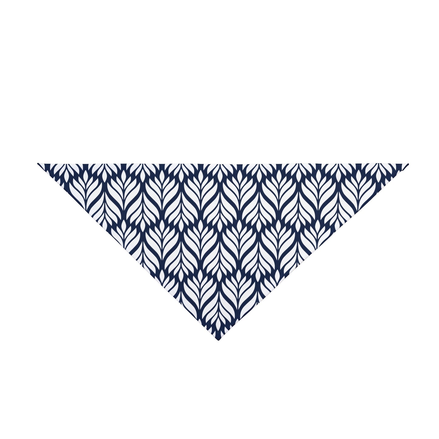 Pet Bandana | Navy & White | Palm