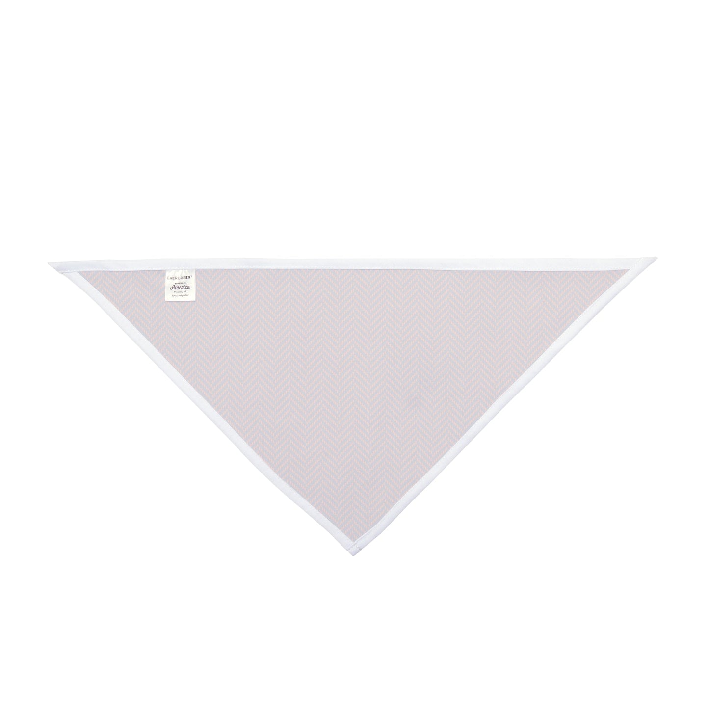 Pet Bandana | Bright Blue & Orange | Herringbone
