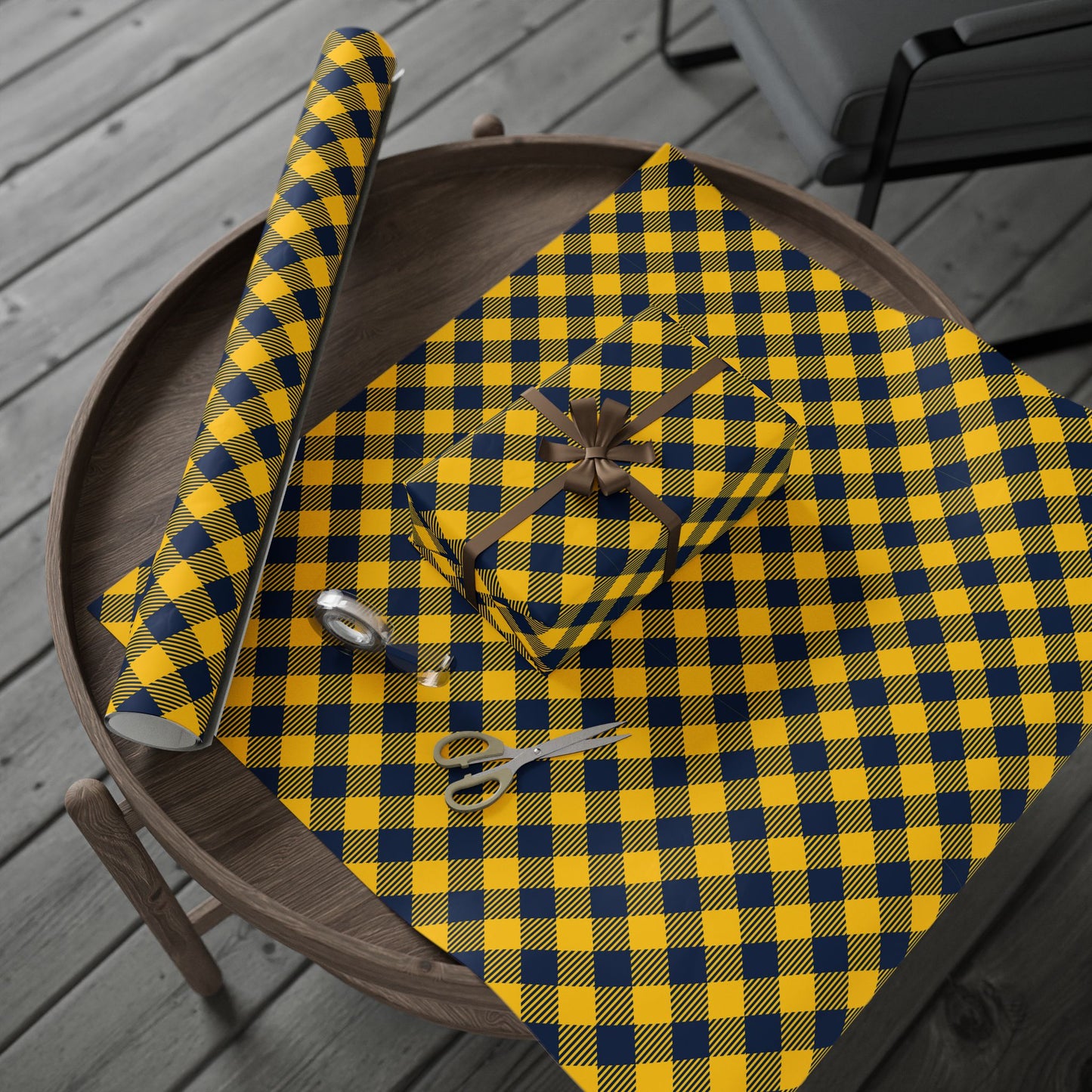 Gift Wrap | Ann Arbor, Michigan | Gingham