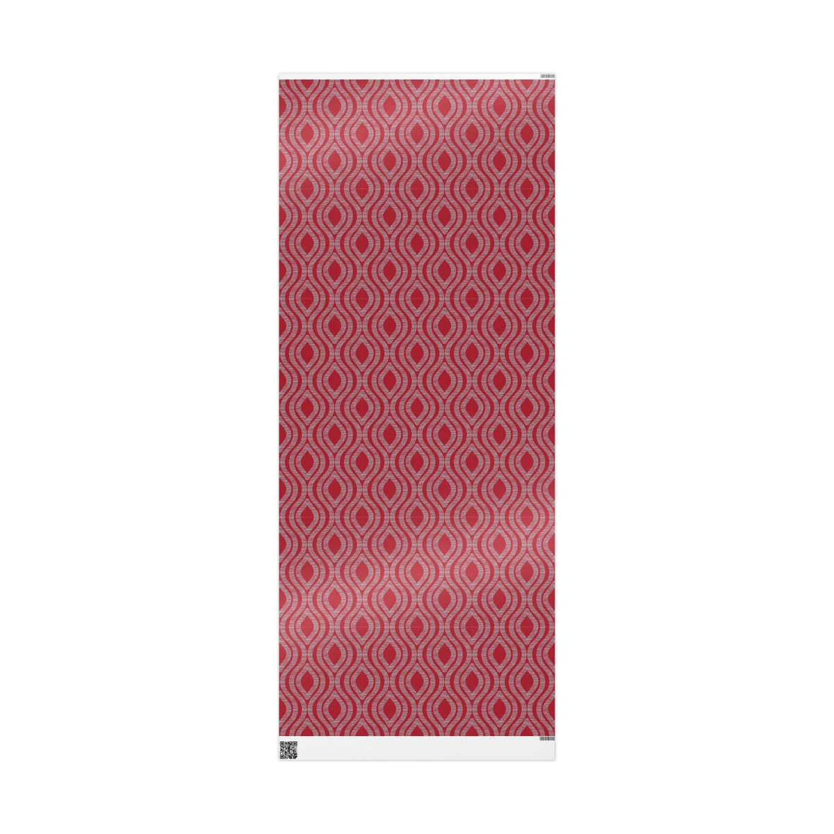 Gift Wrap | Red & Gray | Ogee