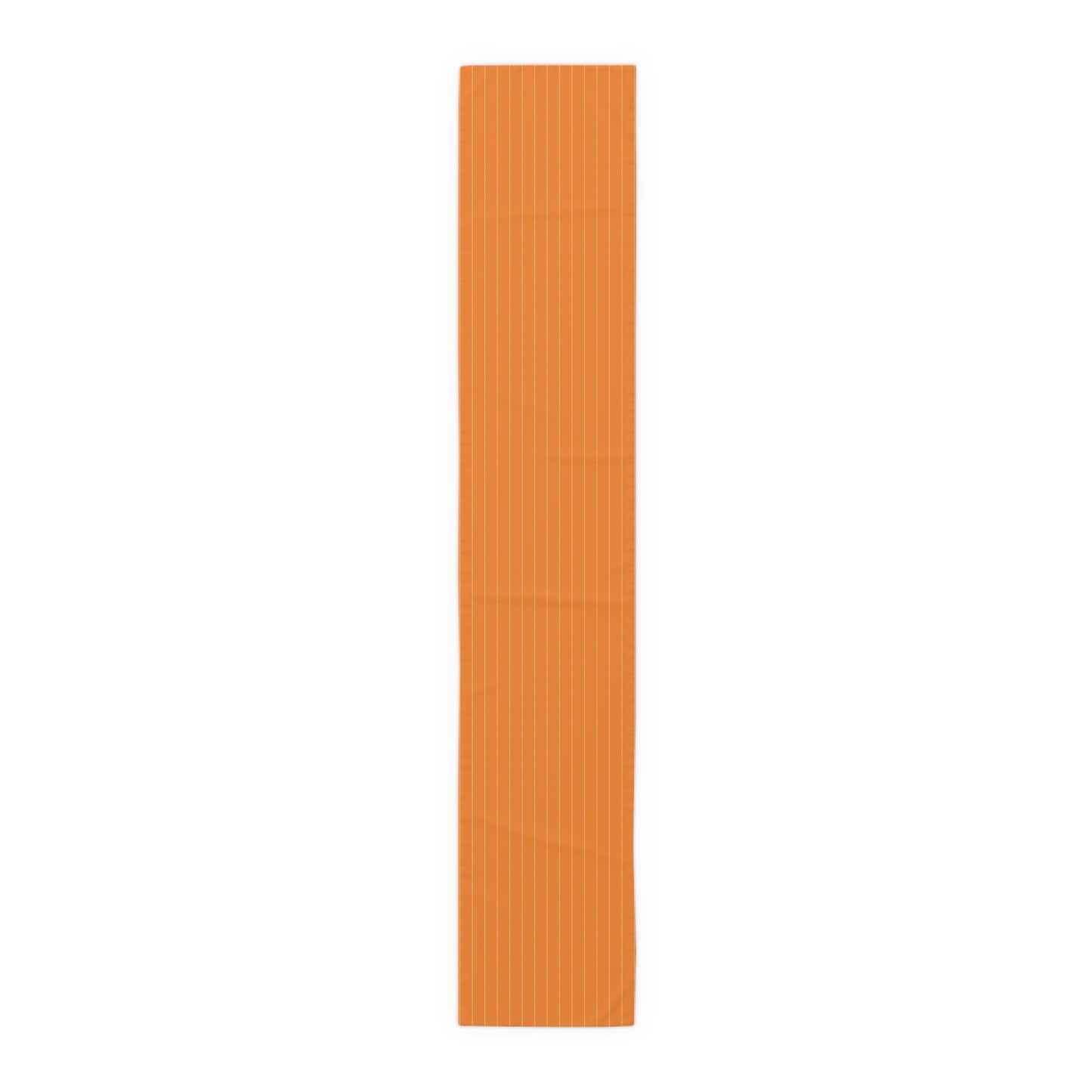 Table Runner | Orange & White | Pinstripe