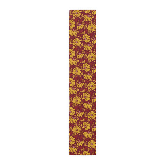 Table Runner | Red & Yellow | Bellis