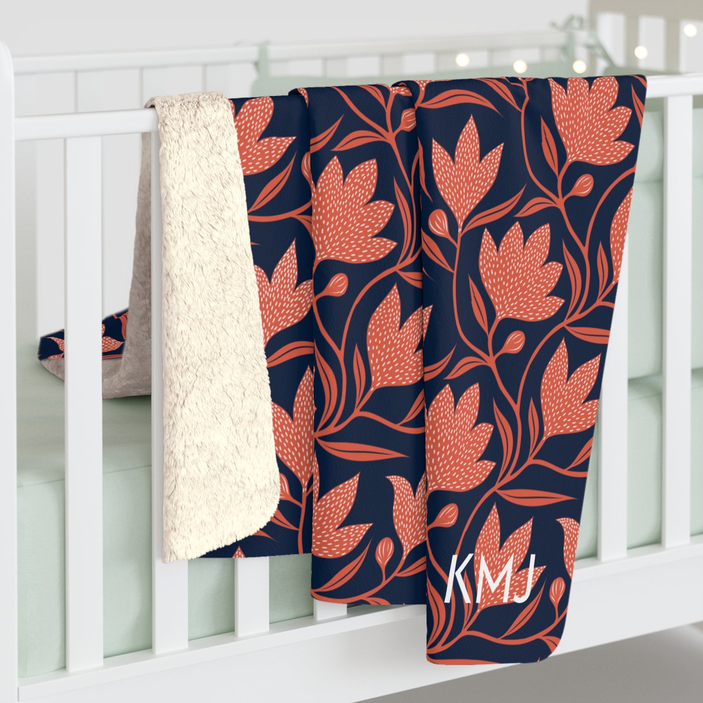 Sherpa Fleece Blanket- Personalized | Charlottesville, Virginia | Magnolia