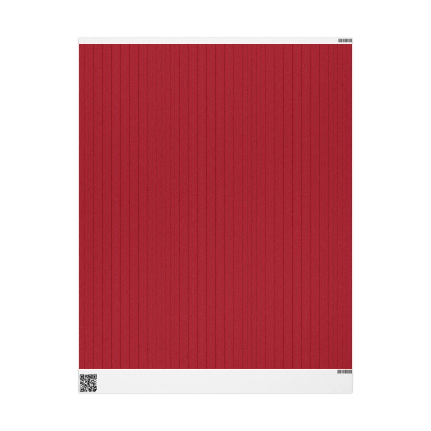 Gift Wrap | Red & Black | Pinstripe