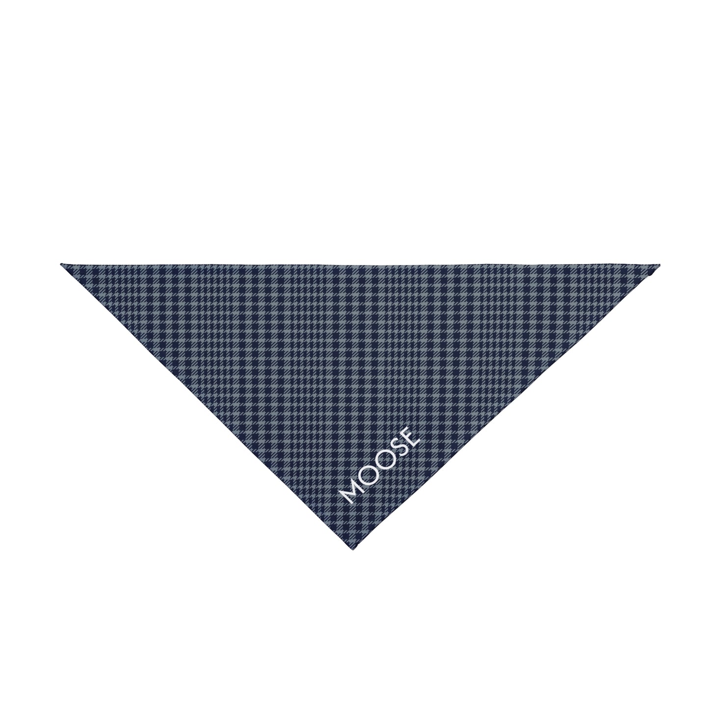 Pet Bandana- Personalized | Navy & White | Tweed