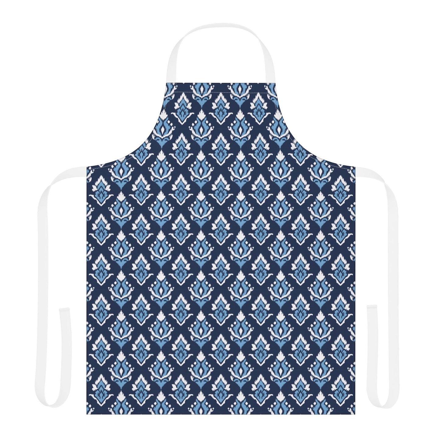 Apron | Light Blue & White | Ikat