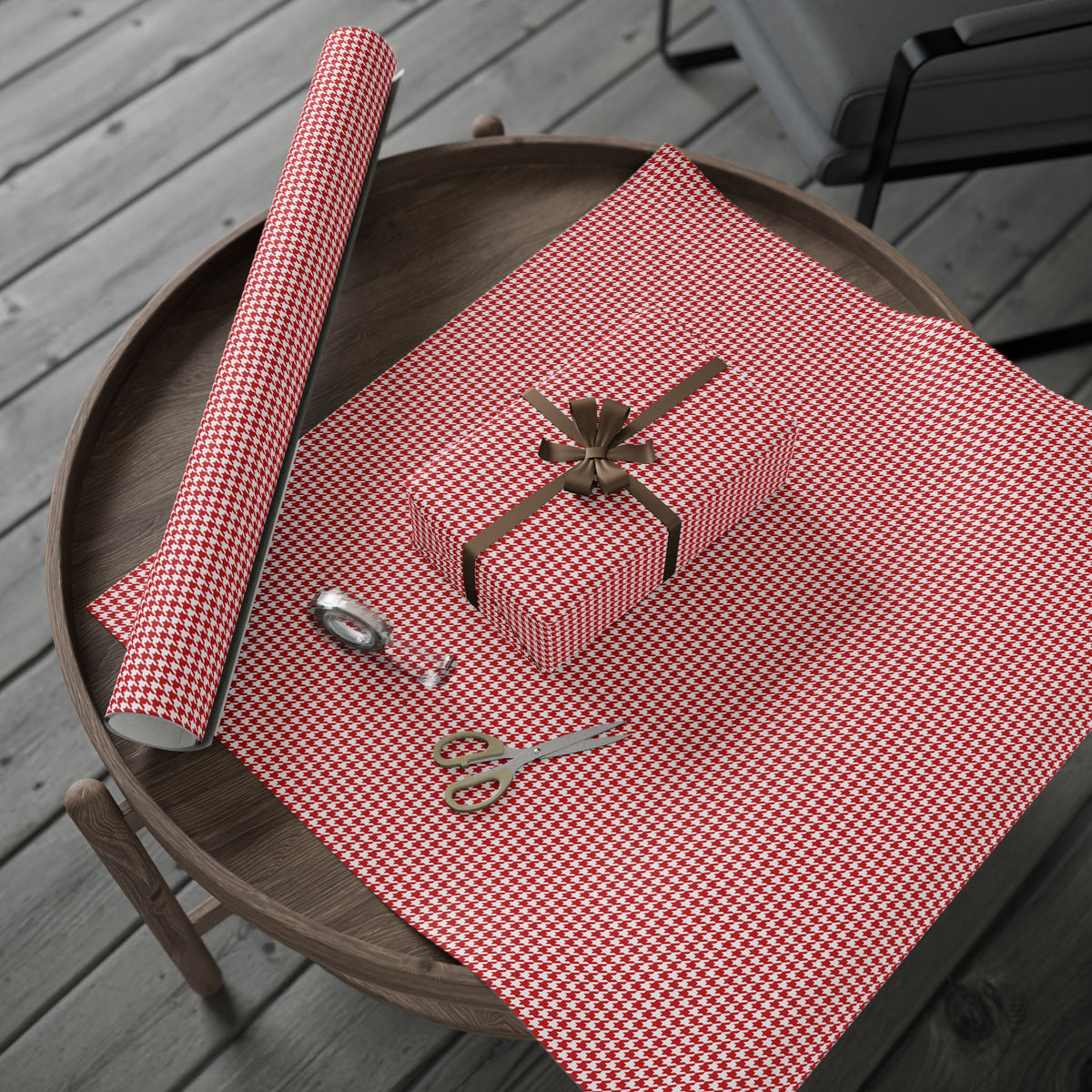 Gift Wrap | Madison, Wisconsin | Houndstooth