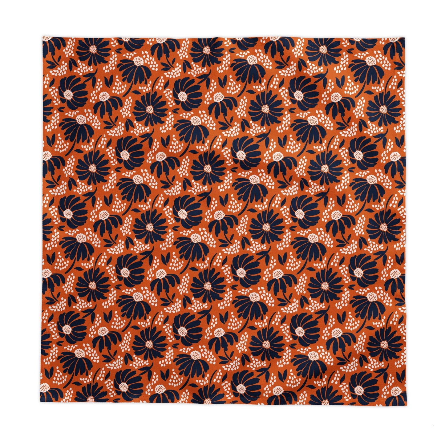 Tablecloth | Orange & Blue | Bellis