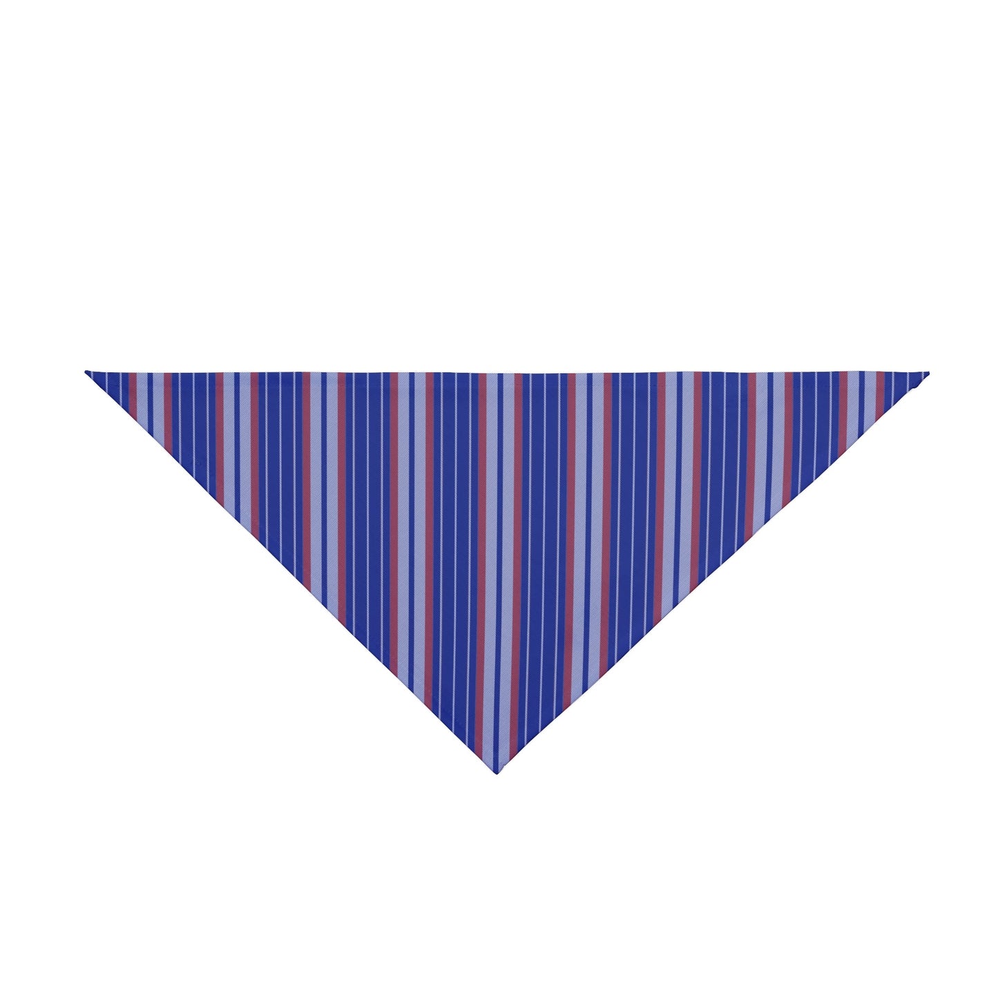 Pet Bandana | Bright Blue & Orange | Stripe