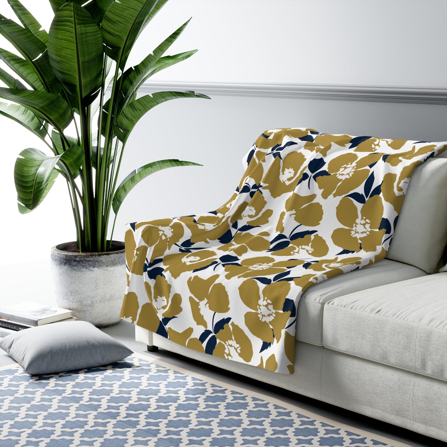 Sherpa Blanket | Notre Dame, Indiana | Poppy
