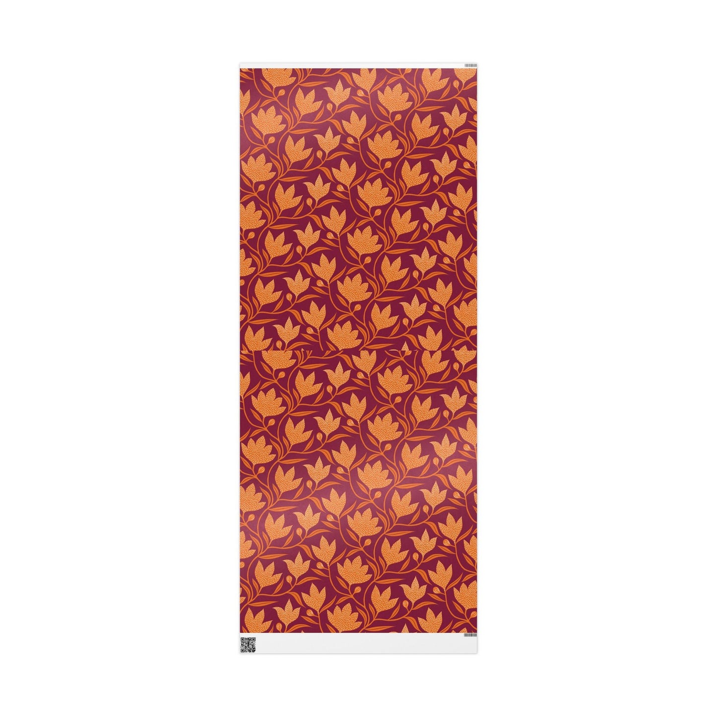 Gift Wrap | Maroon & Orange | Magnolia