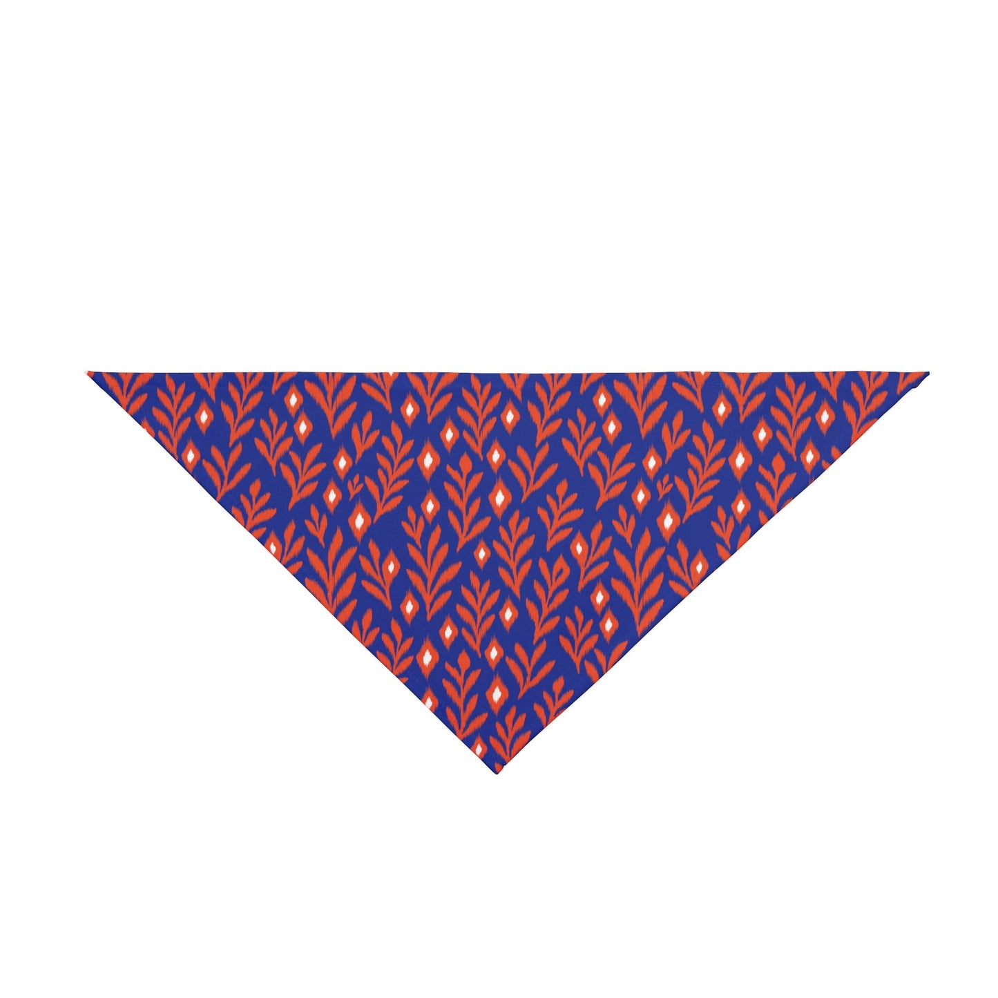 Pet Bandana | Bright Blue & Orange | Laurel