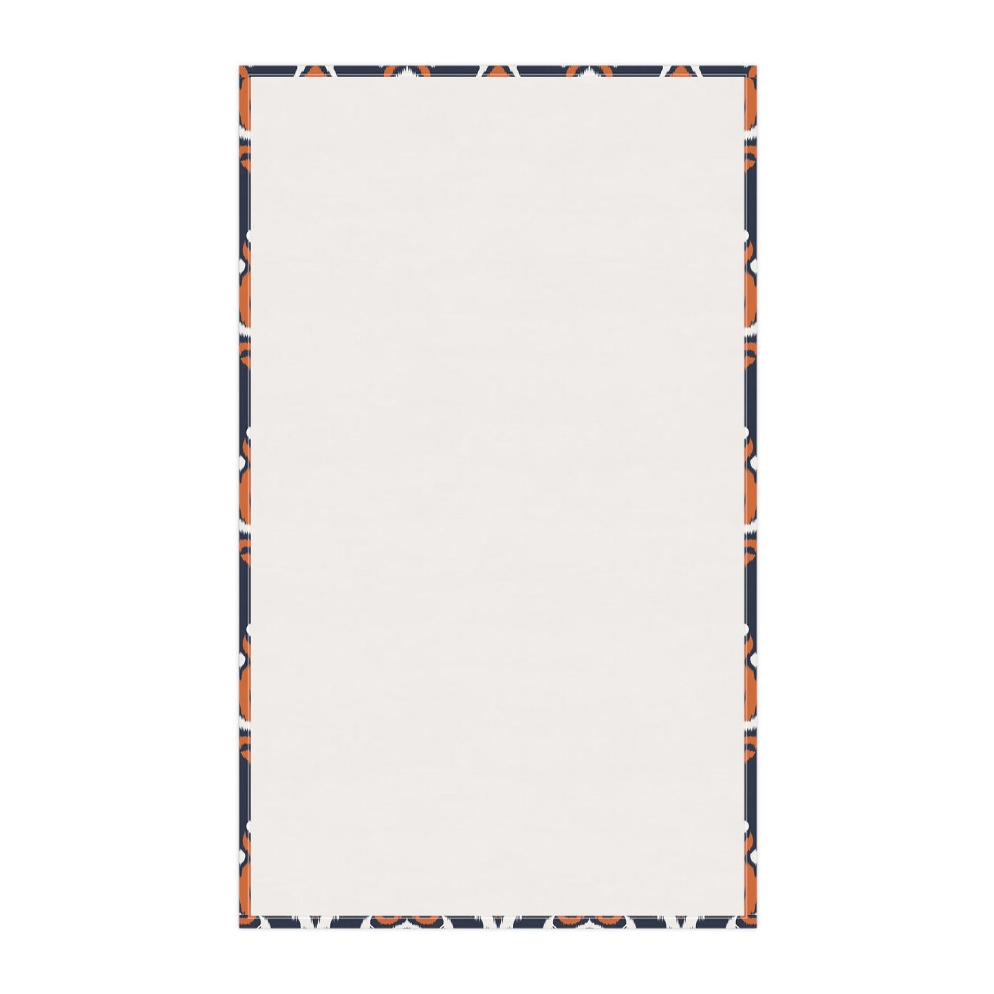 Tea Towels | Orange & Blue | Ikat