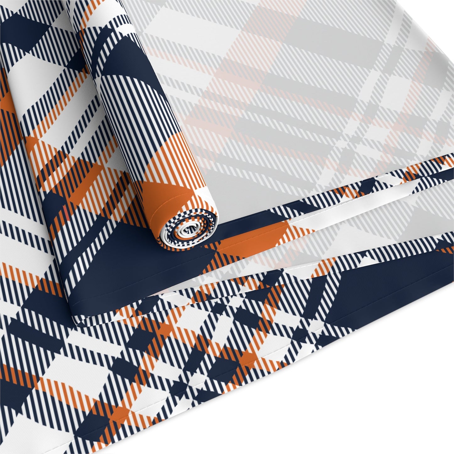 Table Runner | Orange & Blue | Tartan