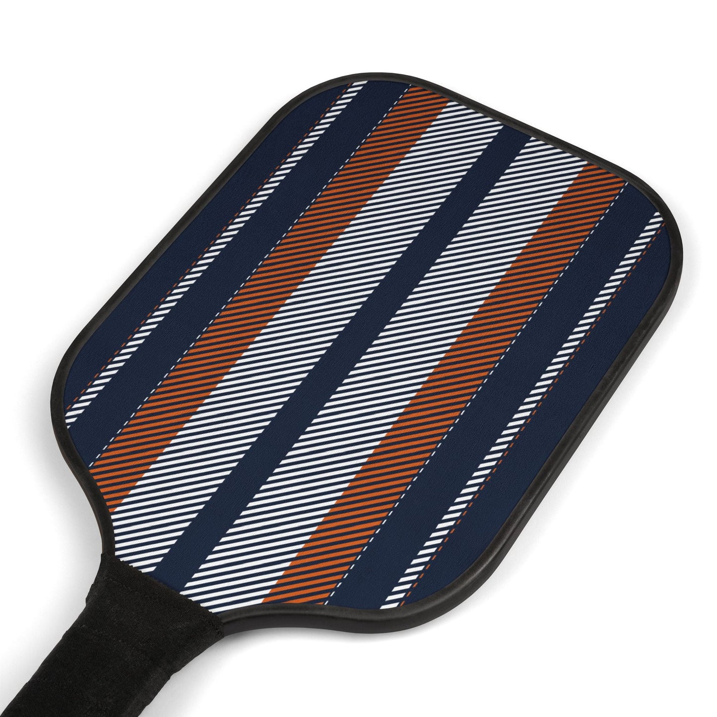 Pickleball Paddle Kit | Orange & Blue | Stripe