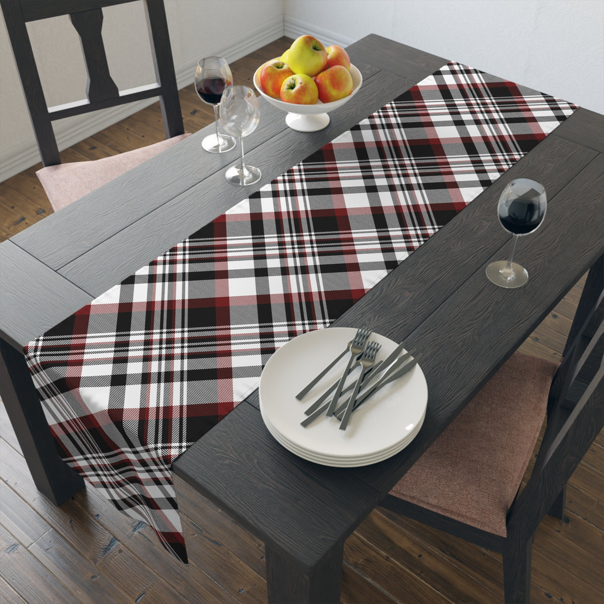 Table Runner | Columbia, South Carolina | Tartan