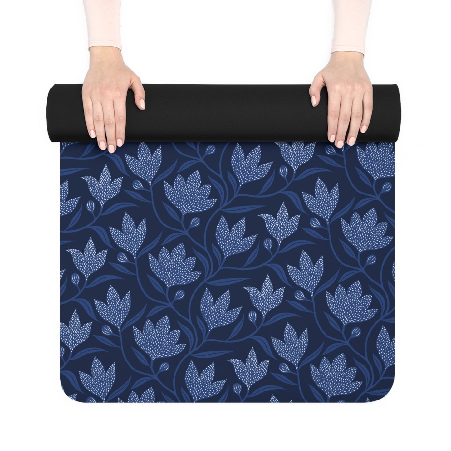Yoga Mat | Navy & White | Magnolia