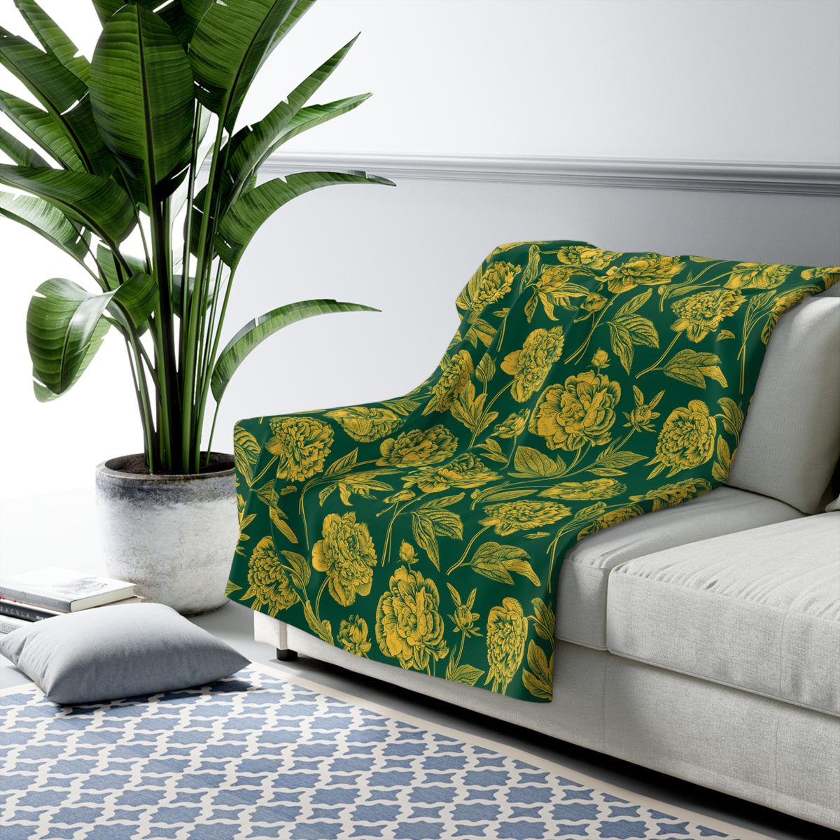 Sherpa Blanket | Fairfax, Virginia | Peony